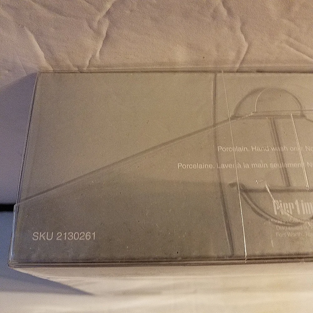 Pier 1 Imports MCM Dessert Plates Set of 4 NIB